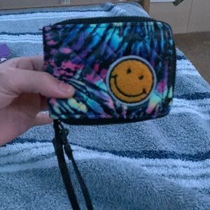 it’s a small cute change wallet .